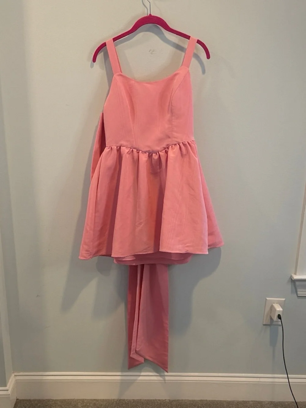 LoveShackFancy “Spin” mini dress in pink 6 - Picture 3 of 5